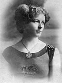 Jennie Fletcher championne olympique de natation en 1912