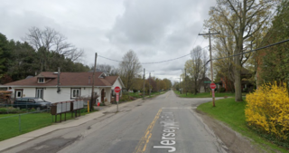 <span class="mw-page-title-main">Jerseyville, Ontario</span> Dispersed Rural Community in Ontario, Canada