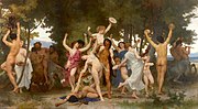 La jeunesse de Bacchus, William Bouguereau (1884)