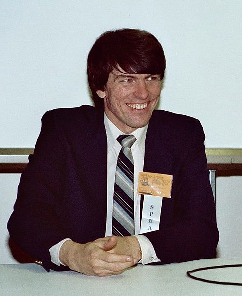 Shooter at the San Diego Comic-Con in 1982