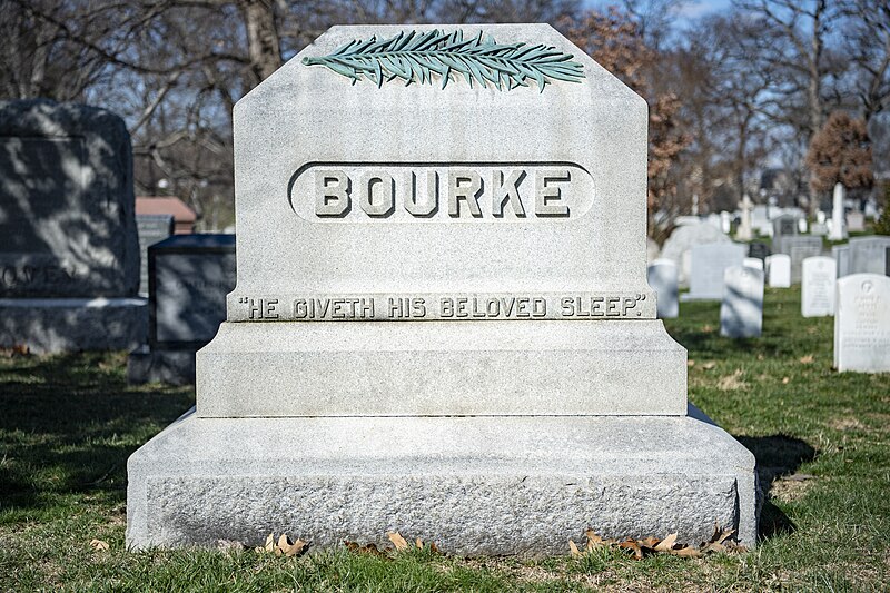 File:John Gregory Bourke Arlington National Cemetery.jpg