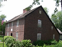 c. 1754 Brick Josiah Day House West Springfield, Massachusetts