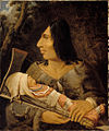 Flathead woman and child (Caw Wacham)