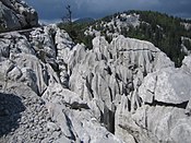 Karstformationen Nationalpark-Nord-Velebit