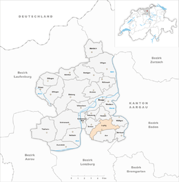 Lupfig - Localizazion