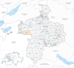 Neuenegg - Carte