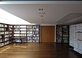 English: Catholic Acadamy in Bavaria. The library. Deutsch: Katholische Akademie in Bayern. Die Bibliothek.