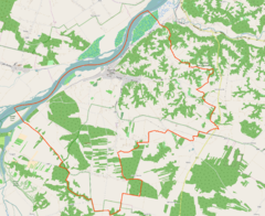 Mapa lokalizacyjna Kazimierza Dolnego
