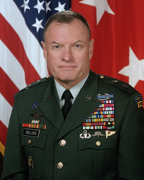 Retired general Keith Kellogg led the defense "agency action" unit of the transition.