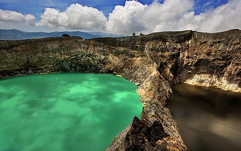 Kelimutu crater lakes, Flores Island, Indonesia