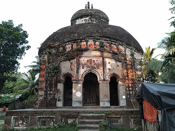 Uttar Bar: At chala Kheputeswari temple at Kheput, with some decoration