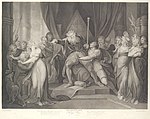 King Lear Casting Out His Daughter Cordelia (Shakespeare, King Lear, Act 1, Scene 1) MET DP109513.jpg