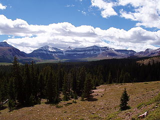 <span class="mw-page-title-main">Uinta Mountains</span> Mountain range in northeastern Utah and northwestern Colorado in the United States