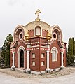 * Nomination Mausoleum for the Russian family Omatov at the main cemetery on Flughafenstraße #7, 9th district Annabichl, Klagenfurt, Carinthia, Austria --Johann Jaritz 03:39, 29 March 2016 (UTC) * Promotion Good quality. --Bgag 03:44, 29 March 2016 (UTC)