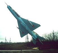 MiG-21 Kačan lendajiden školan alajagusen muštoks (oli olmas vhesai 1998)