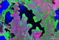 Laguna Larga Bolivia Satellite map 65.75365W 12.png