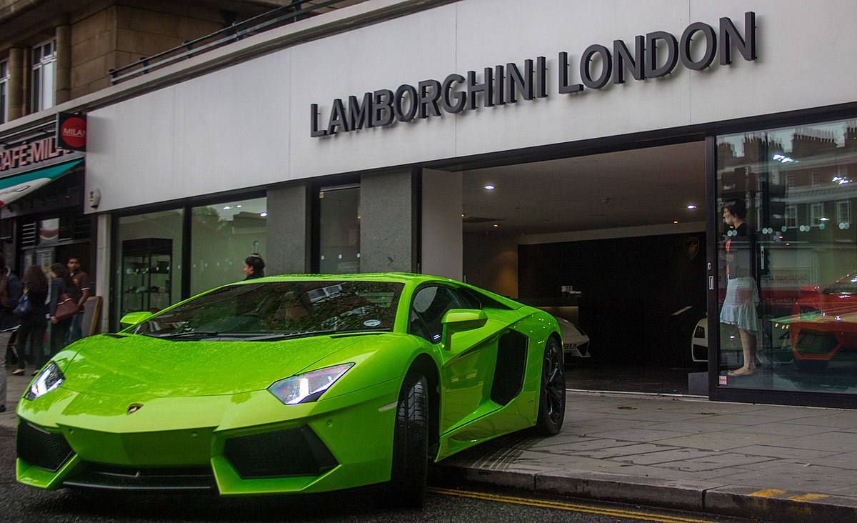 Lamborghini Aventador РІ Р›РѕРЅРґРѕРЅРµ