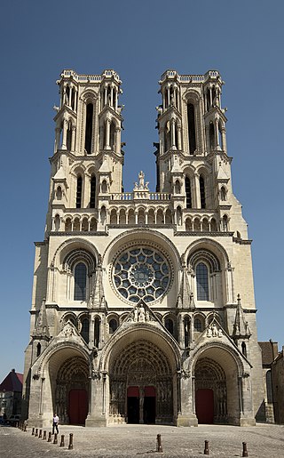 <span class="mw-page-title-main">Laon Cathedral</span> Church in Hauts-de-France, France