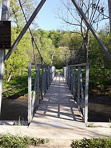 Bridge along the trail named after Secord. Laura Secord Heritage Trail Bridge.jpg