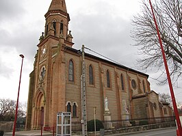 Kerk in Lavelanet-de-Comminges