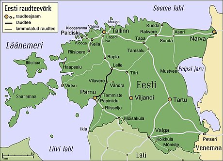 Lelle–Pärnu raudteelõik