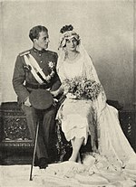 Leopold and Astrid Leopold of Belgium and Astrid of Sweden on their wedding day.jpg