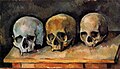 Trois crânes, 1900. Detroit Institute of Arts