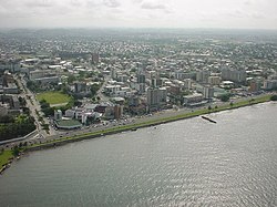 عکس هوایی از شهر