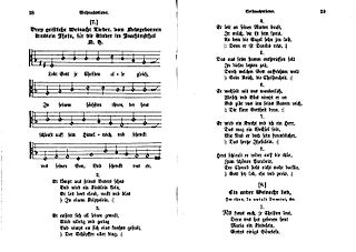 <span class="mw-page-title-main">Lobt Gott, ihr Christen alle gleich</span> German Christmas carol