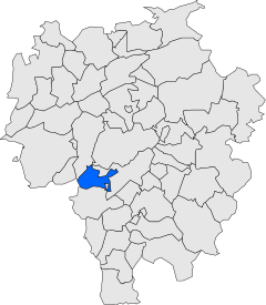 Localització de Santa Eulàlia de Riuprimer respecte d'Osona.svg