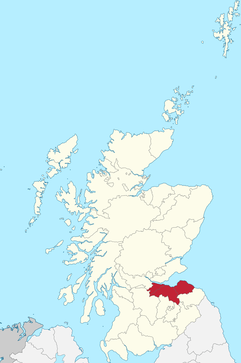 West Lothian Area Map Lothian - Wikipedia