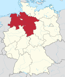 Lower Saxony in Germany.svg