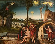 Lucas Cranach (I) - The Law and the Gospel