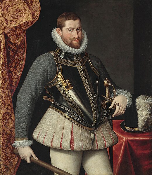 Portrait of Rudolf II by Lucas van Valckenborch, c. 1580