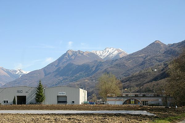 Luserte, a new development on the edge of Magadino at the border with Contone