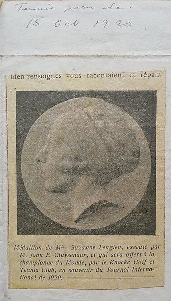 File:Médaillon Suzanne Lenglen.jpg