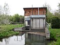 Eittinger Fehlbach, Kraftwerk an der Mündung in den Mittlere-Isar-Kanal