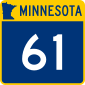 Minnesota state route marker