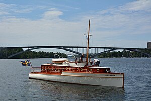 M/Y Gersime i Mälaren i Stockholm