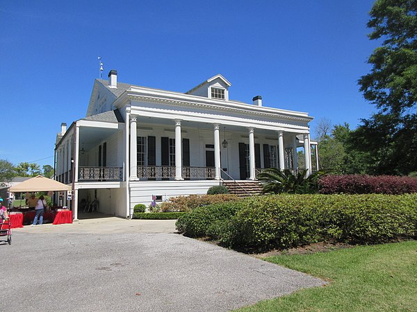 Whitehall Plantation House is a rare survivor from the area's plantation era