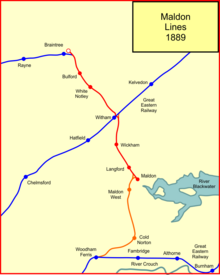 The Maldon lines in 1889 Maldon-lines-1889.png