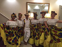 An Afro-Ecuadorian marimba groups from Esmeraldas Marimba Esmeraldena Group.jpg