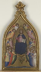 Christ Enthroned  Within a Mandorla
