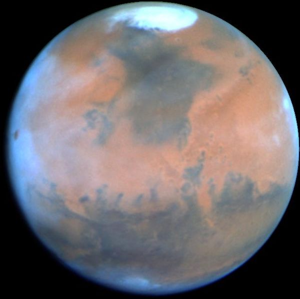 Dosiero:Mars, as seen by the Hubble Telescope.jpg