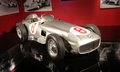 Mercedes-Benz W 196 utilizzata nel mondiale di F1 del 1955 di J. M. Fangio in esposizione al Museo Nazionale dell'Automobile di Torino, 2020.