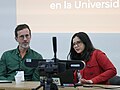 Mesa de Projetos Wikimedia y Educação Superior - 15 de setembro de 2023 - Coordenadoras: Florencia Guastavino (WMAR), Melisa Guadalupe Huertas (WMF) e Luisina Ferrante (WMAR)