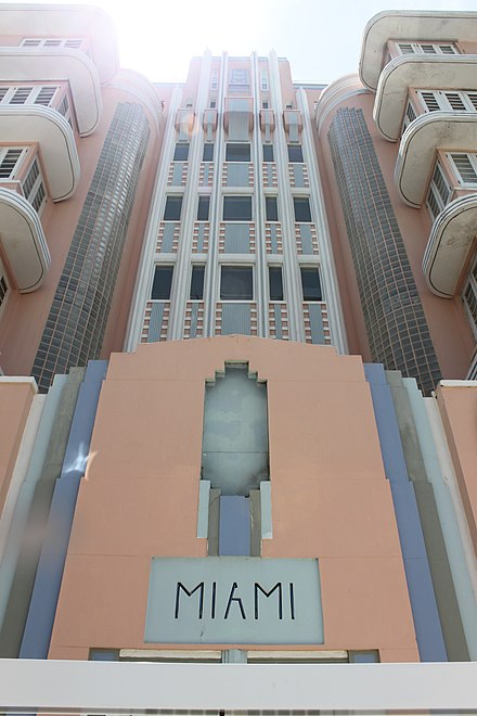 The Art Deco Miami Building on Ashford Ave in Condado.
