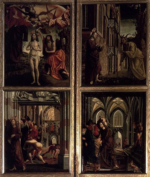 File:Michael Pacher - St Wolfgang Altarpiece - Scenes from the Life of Christ - WGA16823.jpg