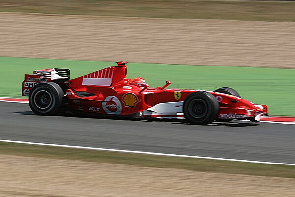 The race was won by Ferrari's Michael Schumacher.