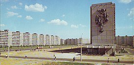 Rokossovsky allé.  1980-tallet